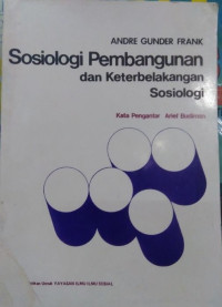 Image of Sosiologi Pembangunan dan Keterbelakangan Sosiologi