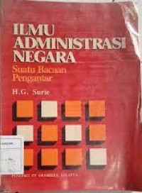Image of Ilmu adminitrasi negara