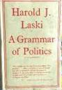 Image of A Grammar of Politics