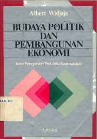 Image of Budaya Politik dan pembangunan Ekonomi