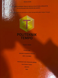 Image of MEMBANGUN GENERASI PENULIS MELALUI PELATIHAN JURNALISTIK UNTUK PELAJAR SMA NEGERI 88 JAKARTA