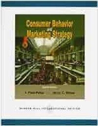 Image of Consumer Behavior and Marketing Strategy Eight Edition