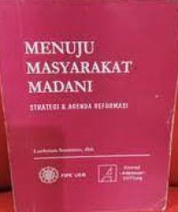 Image of Menuju Masyarakat Madani: Strategi & Agenda Reformasi