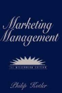 Image of Marketing Management The Millenium Edition
