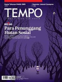 Image of TEMPO : Para Penunggang Hutan Sosial
