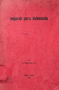 Image of Sejarah Pers Indonesia