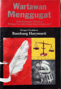 Image of Wartawan Menggugat : Nota Pembelaan (Pleidooi)
