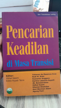 Image of Pencarian Keadilan : di Masa Transisi