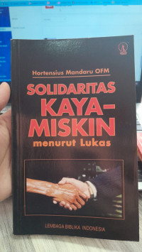 Image of Solidaritas Kaya-Miskin : Menurut Lukas