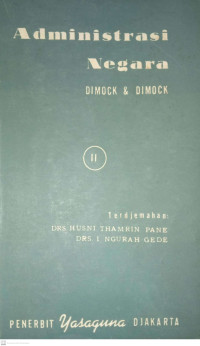 Image of Administrasi Negara