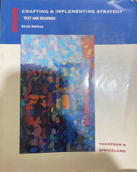 Image of Crafting & Implementing Strategy : Text and Reading Sixth Edition