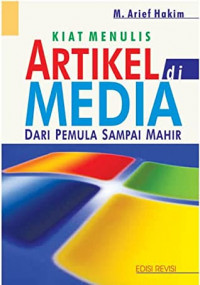 Image of Kiat Menulis Artikel di Media : dari Pemula sampai Mahir