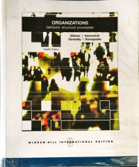 Image of Organizations : Behavior Structure Processes