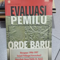 Image of Evaluasi Pemilu Orde Baru