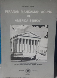 Image of Peranan Mahkamah Agung di Amerika Serikat
