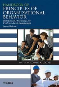 Image of Handbook of Principles of Organizational Behavior