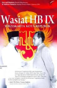 Image of Wasiat HB IX
