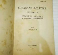 Image of Soeasana Politika