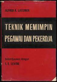 Image of Teknik Memimpin Pegawai dan Pekerdja
